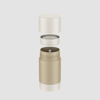 Tube de déodorant solide rotatif bicolore personnalisé OEM 30 ml 50 ml 75 ml – Emballage cosmétique vide pour parfum solide