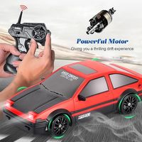 RC Drift Rennwagen Spielzeug Neuestes RC Auto Ferngesteuertes Fahrzeug für Kinder 1:24 Simulation Aufladbares 4WD Renn-Drift-Auto Modell Spielzeug