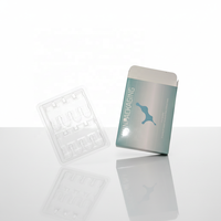 Emballage personnalisé pour flacons, boîte pliante en papier pour flacons, boîtes pour flacons 8 x 3 ml