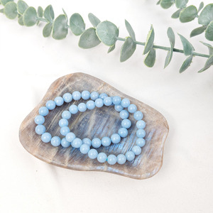 Ciotola in Pietra Bluemoon di Forma Irregolare con Forte Lucentezza per Decorazione e Conservazione di Gioielli - Product Image 2