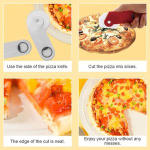 Coupe-pizza multifonction de qualité alimentaire avec logo personnalisé, lames à roulettes, ouvre-bouteille et poignée en plastique - Product Image 6