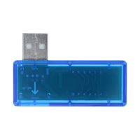 Probador de carga de energía móvil USB Digital, Mini cargador USB transparente, voltímetro médico, amperímetro, componentes electrónicos