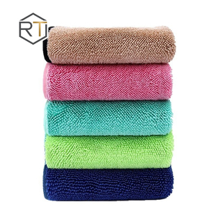 <span class=keywords><strong>Toallas</strong></span> de Microfibra Sin Bordes para Lavado de Autos, Doble Absorción, 1600gsm, para Cuidado y Detallado Automotriz, Paño Super Absorbente - Product Image 3