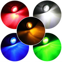 Luz de Posición Lateral DRL para Camiones, Autobuses, Remolques, Lámpara de Freno Trasera, Accesorios para Camiones, Luces Traseras 24v