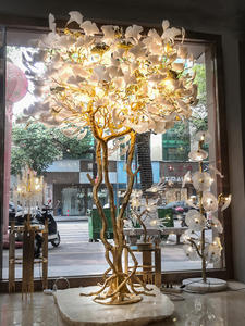 Đèn Đèn sàn cho phòng khách Đèn sàn đứng bằng đồng thau vàng có đèn bàn Led Torchiere Đèn sàn phòng ngủ - Product Image 5