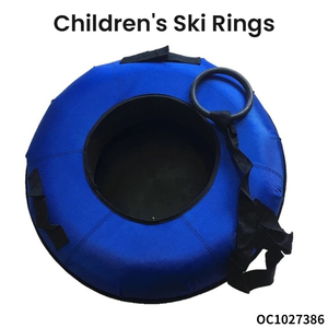 Círculo de esquí inflable de tela Oxford de 70cm, nuevos productos de esquí de invierno para niños de 3 a 10 años, juguete interactivo para juegos al aire libre, Skidway - Product Image 2