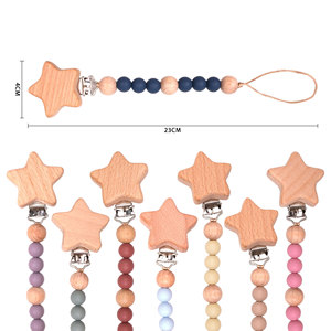 Pendentif en bois de hêtre avec logo personnalisé, étiquette personnalisée, cordon anti-perte pour sacs à dos, bouteilles d'eau, décorations en bois, sucette, cordon anti-perte - Product Image 2