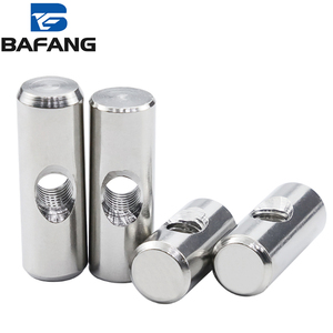 Cilindrische <span class=keywords><strong>Pin</strong></span> Met Transversaal Gat Pre-Embedded Verbindingsletter, Hamermoer, Speciaal Gevormde Hamermoer, M4m5m6 Vrouwelijke Schroef - Product Image 1