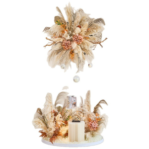 Composizione Floreale in Stile Boho con Fiori Secchi in Seta |   Decorazione per Finestre Fatta a Mano, Ecologica e Duratura, per la Festa della Mamma - Product Image 5