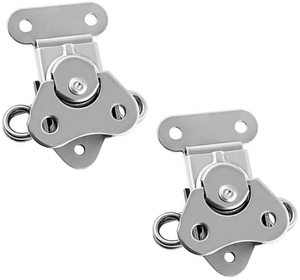 OEM ODM 아연 도금 304 스테인리스 스틸 맞춤형 트위스트 래치 (케이스 박스용 스프링 버터플라이 드로우 래치 포함) - Product Image 6