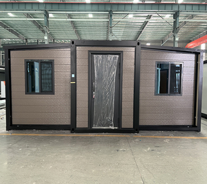 Casa Contenedor Modular de Acero de Lujo Moderna Prefabricada de 20 pies con 2 Dormitorios, Expandible, Precio de Venta - Product Image 2