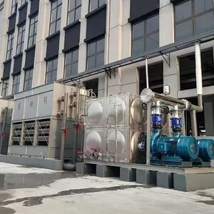 Low Consumption Alarm Function Hot Sale Closed Cooling Tower, Save Water Electricity Water Treatment Cooling Tower