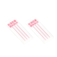 Étiquettes de câble en plastique de 72mm * 32mm Étiquettes de marqueurs d'identification pour attaches de câble