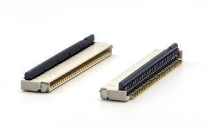 Connecteur FPC 0,5 mm Verrouillage arrière H:2,0 mm Type de contact inférieur SMT 30P - Product Image 2