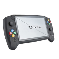 La nouvelle console de jeu vidéo arcade classique à double manette 16G, double écran portable de 7 pouces HD rechargeable, console de jeu TV portable