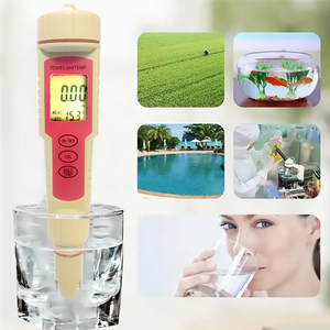 Chất lượng cao xách tay 4-in-1 PH TDS <span class=keywords><strong>EC</strong></span> Temp <span class=keywords><strong>Meter</strong></span> New điện tử chất lượng nước phân tích <span class=keywords><strong>Tester</strong></span> cho Aquarium hydroponics - Product Image 5