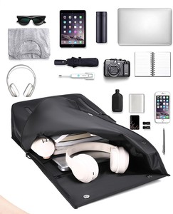 Mochila de Negócios Oxford para Homens e Mulheres, Compatível com Notebook de <span class=keywords><strong>14</strong></span> Polegadas, Painel Traseiro Curvo e Respirável, Mochila Casual para Viagem e Escola - Product Image 5