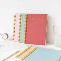Cuaderno Espiral de Papel Personalizado al por Mayor, Agenda con Espiral Dorada e Impresión de Páginas