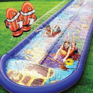 <b>Inflatable</b> Duck <b>Water</b> <b>Slide</b> 10M Outdoor PVC Pool Toy For Kids Garden Play - Product Image 4