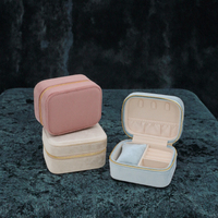 Boîte de rangement pour bagues, boucles d'oreilles et colliers, en velours, étui de voyage pour bijoux, organisateur, accessoire cadeau, emballage pour bijoux, Emballage Bijoux