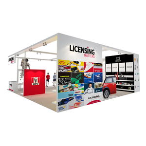 Giá để trưng bày bằng gỗ mô-đun cao cấp, dễ lắp ráp, nhẹ, có thể tái sử dụng, dùng trong nhà, gian hàng triển lãm - Product Image 2