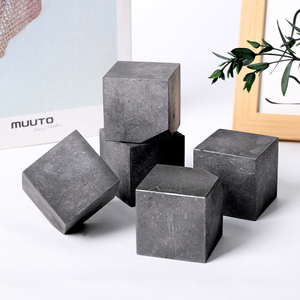 Wholesale Bulk Energy <b>Crystal</b> Carved Shungite square Cube <b>Crystal</b> Cube for Decoration - Product Image 4
