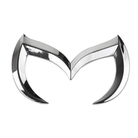 Emblème de voiture modifié en métal universel, logo en forme de M, autocollant, adapté à Mazda
