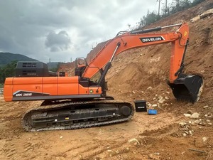 รถขุดตีนตะขาบ Develon DX380 ขนาด 36.4 ตัน 214 กิโลวัตต์ บุ้งกี๋ 1.95 ลูกบาศก์เมตร มาตรฐานยูโร 3 4 สีส้ม เครื่องจักรก่อสร้างสำหรับงานดิน - Product Image 3