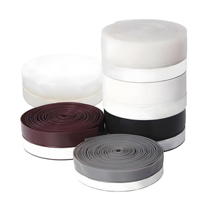Guarnizione per Porte, Striscia Sigillante in Silicone, Isolante Autoadesivo per Fondo Porta Doccia, Nastro Isolante - Product Image 2