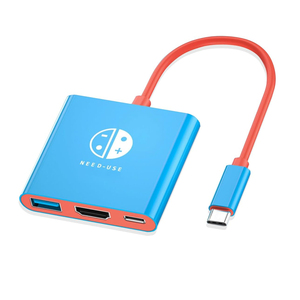 Tuti Xách Tay NS Chuyển Đổi TYPE-C Hub HDTV Loại C Docking Station Giao Diện <span class=keywords><strong>USB</strong></span> Dock Cho Máy Tính Xách Tay Chơi Game - Product Image 2