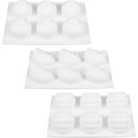 Moule à gâteau rectangulaire en silicone de qualité alimentaire pour mousse de framboise, facile à démouler, compatible four, pour le marché international