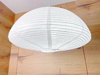 Lanternes en papier suspendues en forme de demi-cercle pour la décoration de fête Style personnalisé