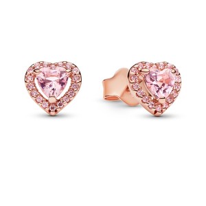 <span class=keywords><strong>Pendientes</strong></span> de Plata de Ley S925 con Corazón Elevado de <span class=keywords><strong>Pandora</strong></span> - Product Image 2