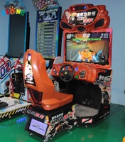 Machine de jeu de course de voiture de vitesse et de Passion, simulateur de conduite de jeu vidéo d'arcade à pièces