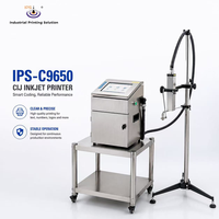 Imprimante industrielle haute vitesse IPS-C9650, imprimante jet d'encre Cij, machine d'impression jet d'encre pour date d'expiration