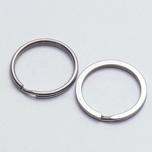 Clip para llavero, anillos redondos para llavero, Clip redondo para mosquetón para llaves, hebilla, bolsos, monederos, ganchos para llavero, anillo artesanal de repuesto Diy - Product Image 1