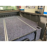 Tiroirs de rangement pour benne de pick-up, à double verrouillage, avec plateau de chargement coulissant, pour camping extérieur, compatibles Dodge Ram 1500, directement de l'usine