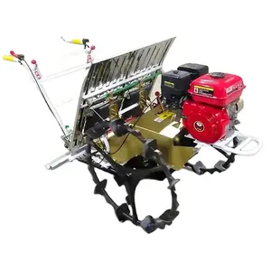 New Walk-Behind Manual 2.4.6.8 Rows Paddy Rice Transplanter Paddy Planter Rice Planting Machine