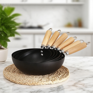 Elegante <span class=keywords><strong>Wok</strong></span> Seamless <span class=keywords><strong>Wok</strong></span> quemador Elegante <span class=keywords><strong>Wok</strong></span> Pan - Product Image 1