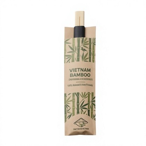 Palillos de Bambú Reutilizables de Fabricación Vietnamita, Precio Económico al por Mayor, Cubiertos de Madera Ecológicos, Diseño Tradicional, Venta al por Mayor - Product Image 2