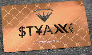 थोक कस्टम लोगो उत्कीर्ण स्टेनलेस स्टील व्यवसाय कार्ड rfid मिनी टैग 1k निर्माण का सस्ता <span class=keywords><strong>nfc</strong></span>/213 गौण - Product Image 3