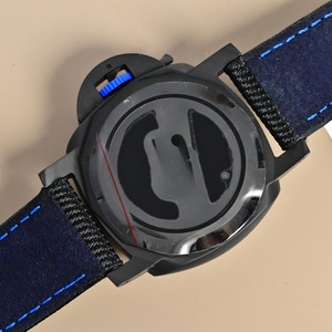 Famoso Orologio Classico 01661 con Cuciture Blu, Movimento Meccanico Semplice, Luce Notturna, Orologio da Uomo per Coppia - Product Image 4