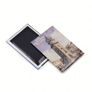 High Wholesale Top Quality Customized Natural Scenery Pictures Souvenir Gift Tin Refrigerator Magnet - Product Image 3