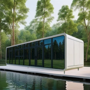 Maison préfabriquée Tiny House Modulo CasaCapsule, maison conteneur pour jardin, ADU, bureau, <span class=keywords><strong>studio</strong></span>, <span class=keywords><strong>location</strong></span> Airbnb - Product Image 1