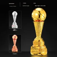 Trophée de compétition extra large pour basketball, football, volleyball, sur mesure, pour événements sportifs, Village BA Town County, prix MVP