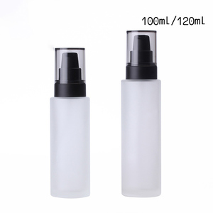 100 ML 120 ML Givré Sans <span class=keywords><strong>Bouteille</strong></span> De <span class=keywords><strong>Gaz</strong></span> Noir Tête De Pompe Lotion <span class=keywords><strong>Bouteille</strong></span> Sérum Conteneur Rechargeable Airless Pompe <span class=keywords><strong>Bouteille</strong></span> - Product Image 4