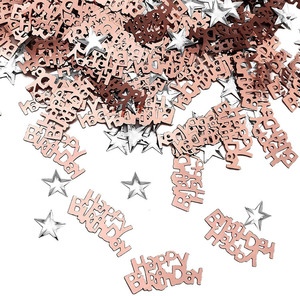 10g oro <span class=keywords><strong>buon</strong></span> compleanno e stelle Confetti metallici festa di <span class=keywords><strong>buon</strong></span> compleanno Baby Shower festa tavolo sparge decorazione - Product Image 2