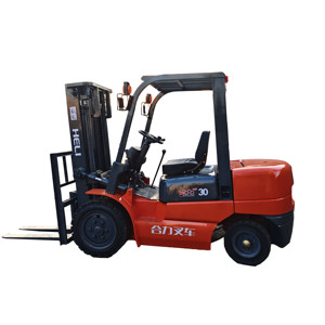 รถยกดีเซล HELI 3 ตัน ราคาโรงงาน พร้อมระบบไฮดรอลิกดันข้าง เครื่องยนต์ Isuzu ยางตัน เสากระโดงสองตอน สำหรับใช้งานกลางแจ้ง - Product Image 1