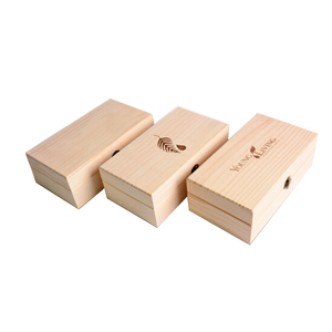portable small household essential oil wooden box solid wood storage box 15ML 25ML