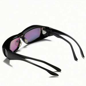 Lunettes de soleil polarisées pour la conduite nocturne avec logo personnalisé, nouvelle vente chaude, lunettes de sport, lunettes de vision nocturne, lunettes de protection pour hommes - Product Image 4